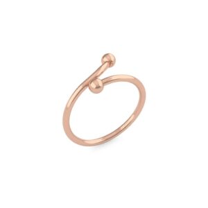 Anello Incrocio in oro rosa